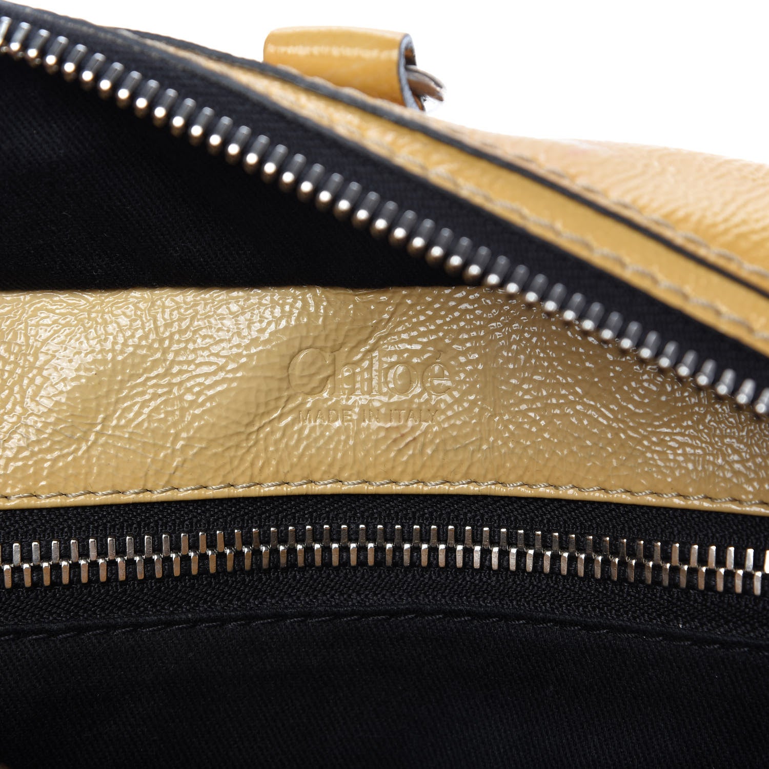 Chloe Crinkled Patent Betty Shoulder Bag Creme 8 of 10