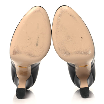 Gucci Malaga Kid Lesley Mary Jane Pumps 40.5 Black 6 of 9