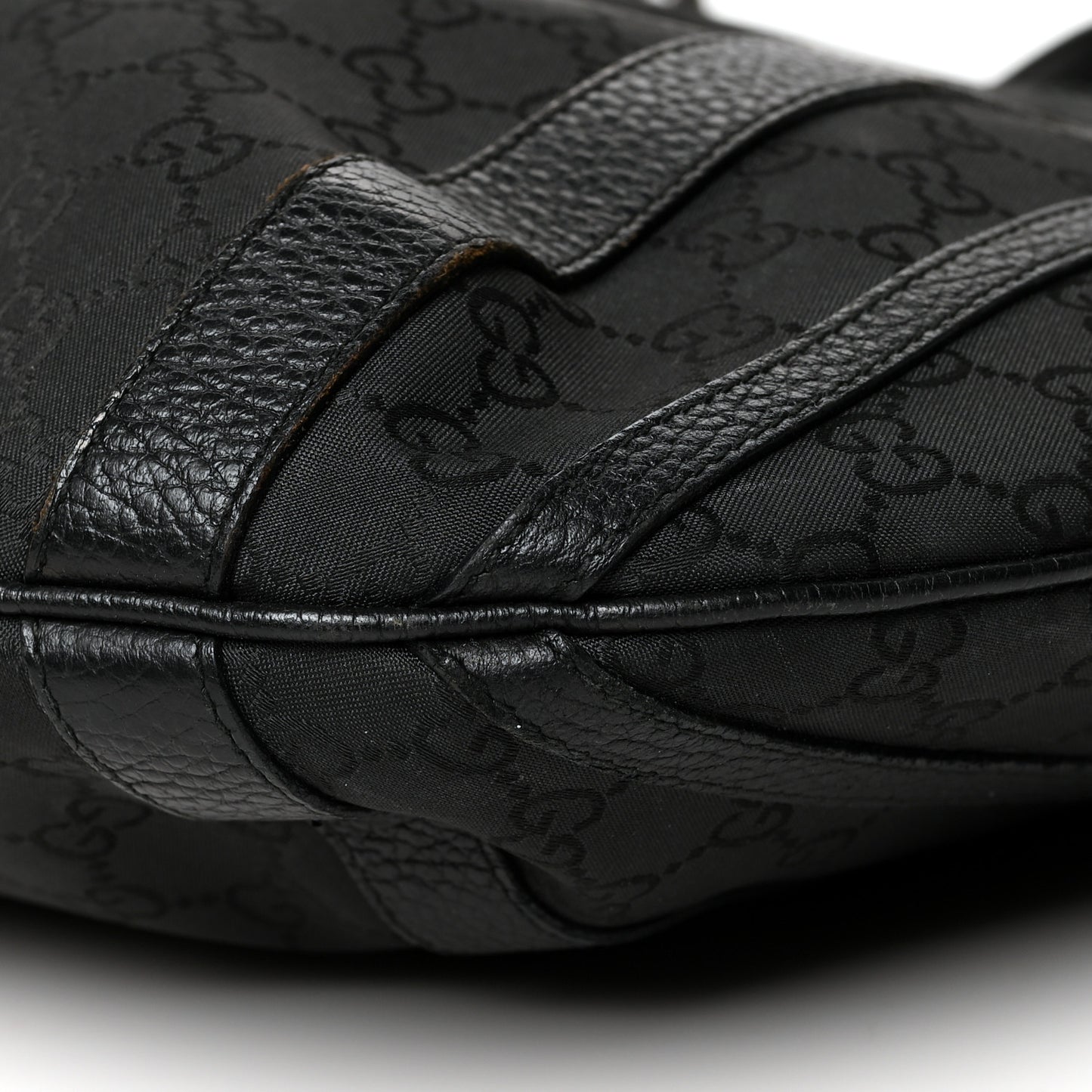 Monogram Medium Abbey Convertible Tote Black