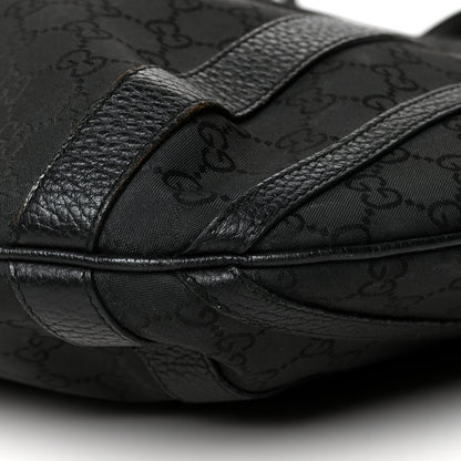 Gucci Monogram Medium Abbey Convertible Tote Black 10 of 15