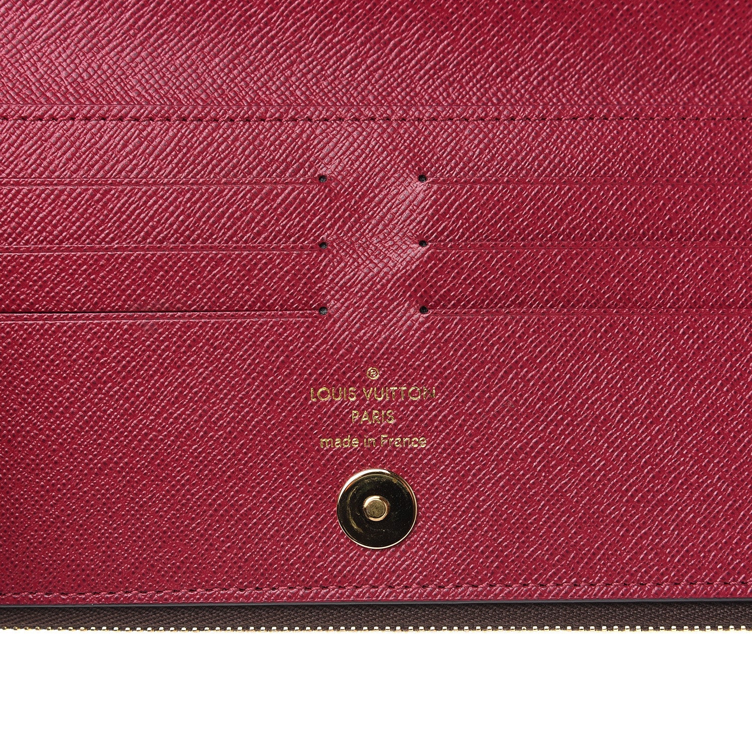 Louis Vuitton Monogram Adele Wallet Fuchsia 5 of 7