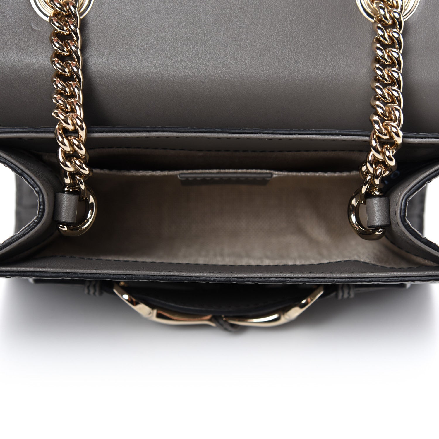 Gucci Soft Microguccissima Mini Emily Chain Shoulder Bag Loess 5 of 10