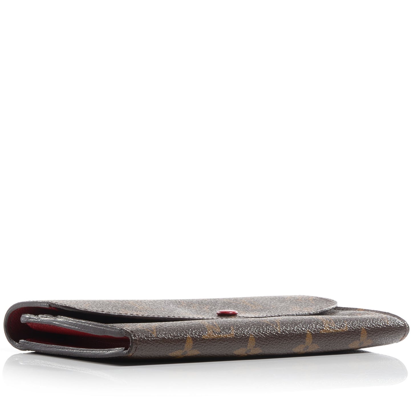 Monogram Emilie Wallet Red