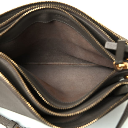 Celine Goatskin Large Trio Crossbody Bag Taupe 4 of 6