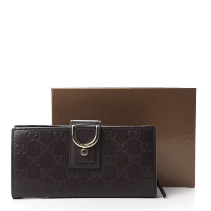 Gucci Guccissima Abbey Continental Wallet Chocolate 9 of 9