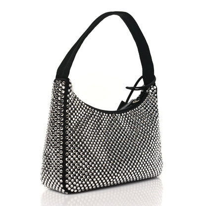 Prada Satin Crystal Mini Re-Edition 2000 Bag Cristal 3 of 10
