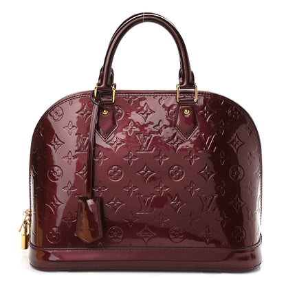 Louis Vuitton Vernis Alma PM Rouge Fauviste 1 of 10