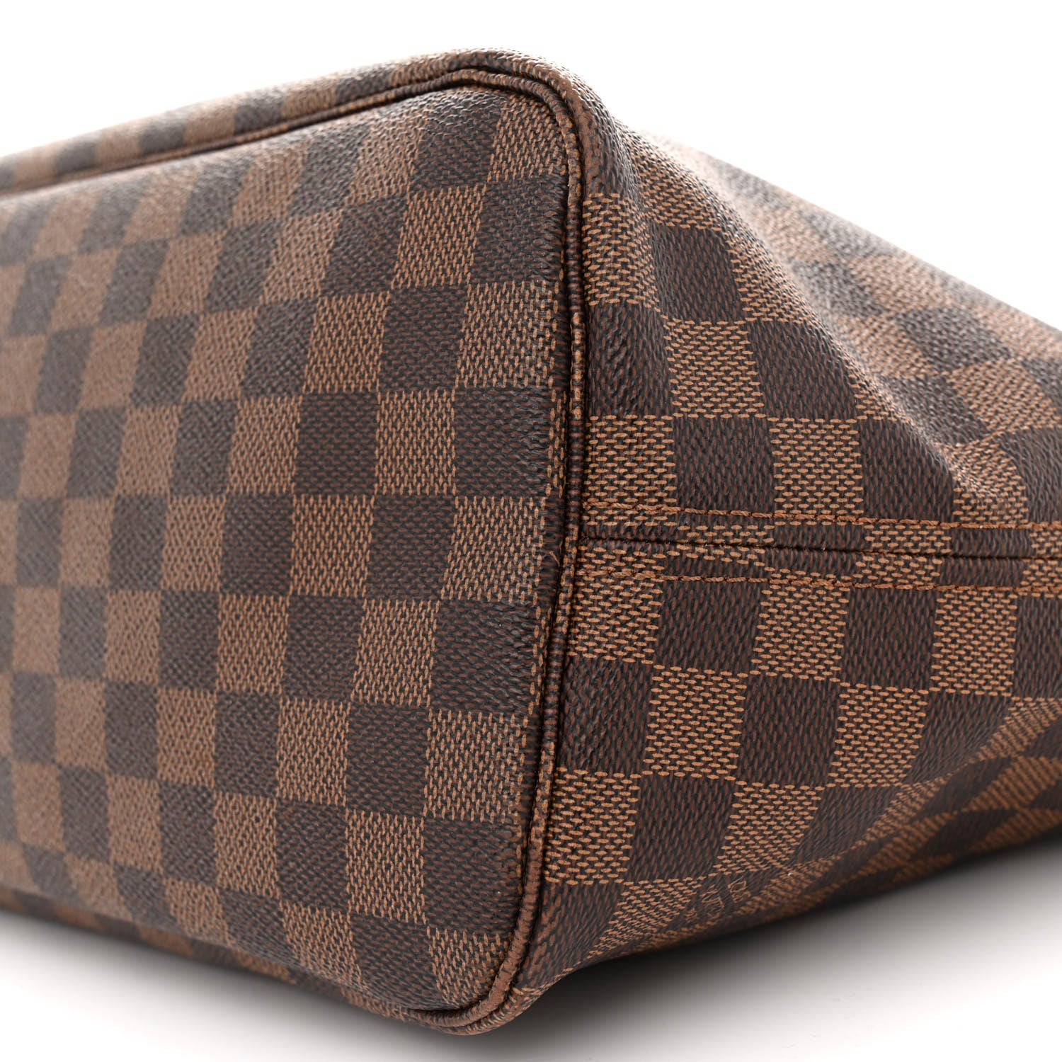 Louis Vuitton Damier Ebene Neo Neverfull MM Rose Ballerine 11 of 15