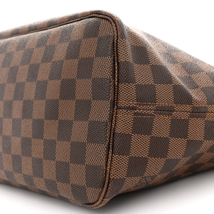 Louis Vuitton Damier Ebene Neo Neverfull MM Rose Ballerine 11 of 15