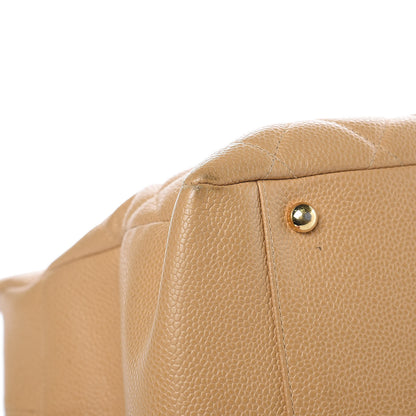 Chanel Caviar Quilted Petit Timeless Tote PTT Beige 10 of 17
