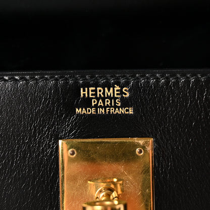 Hermes Box Kelly Sellier 32 Black 6 of 10