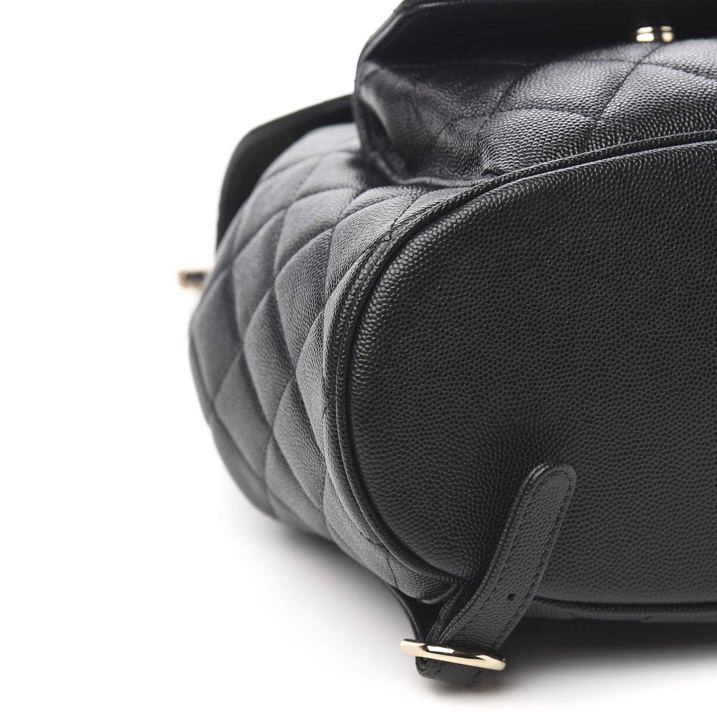 Caviar Quilted Backpack Bag Black