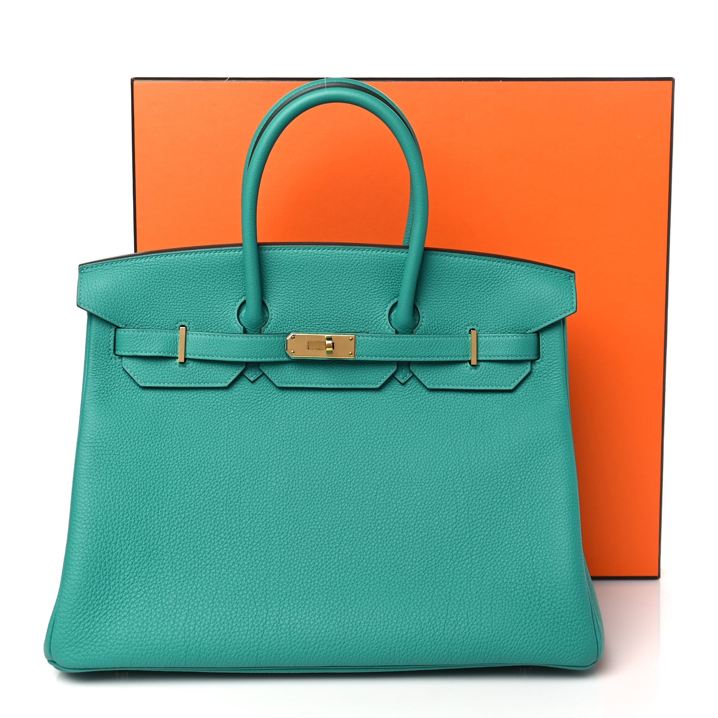 Togo Birkin 35 Vert Verone