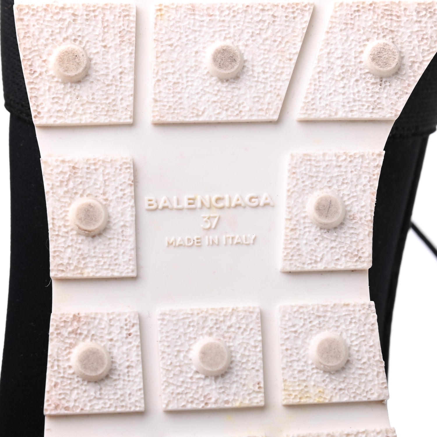 Balenciaga Calfskin Neoprene Mesh Suede Womens Race Runner Sneakers 37 Black Bleu Pink 6 of 8