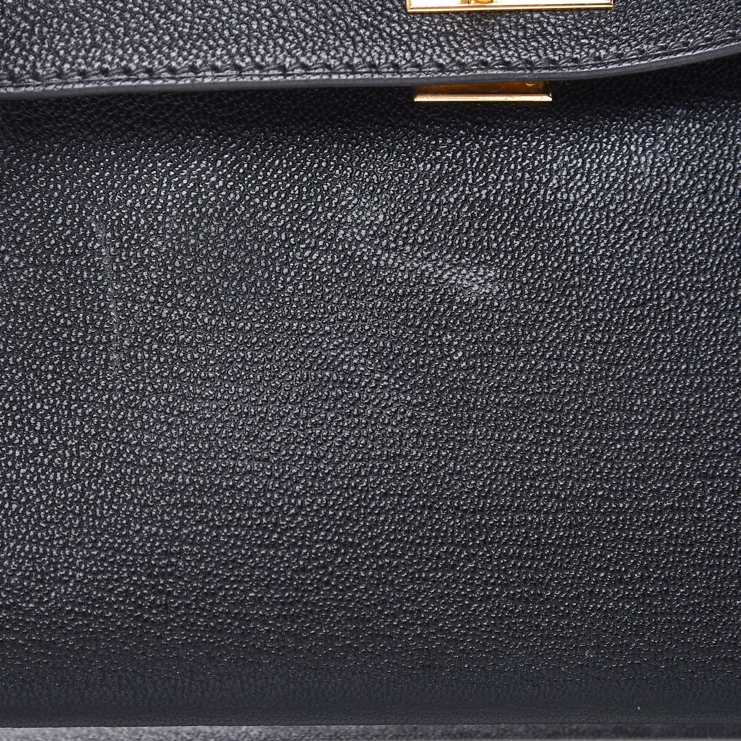 Chevre Chandra Mini Kelly Sellier 20 Black