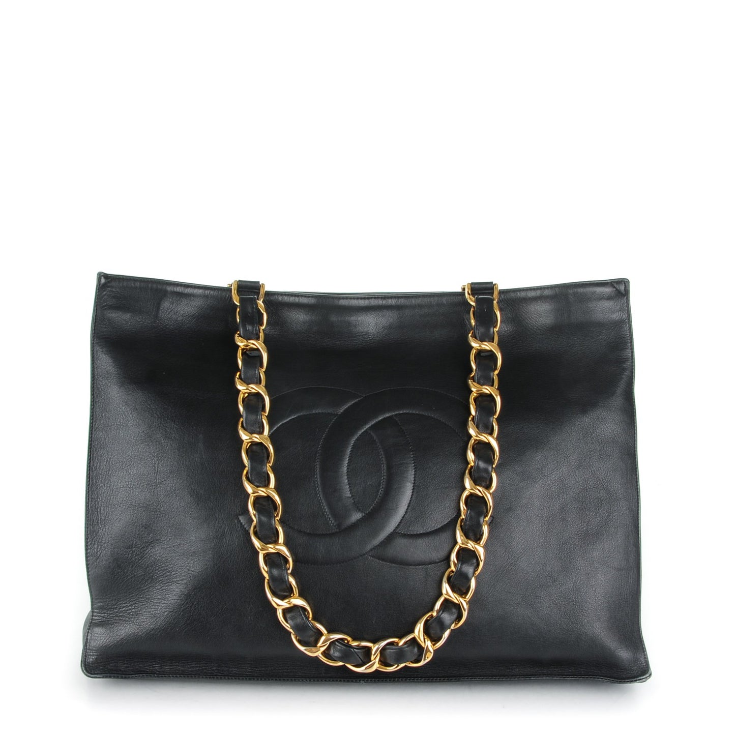 Lambskin CC Tote Black