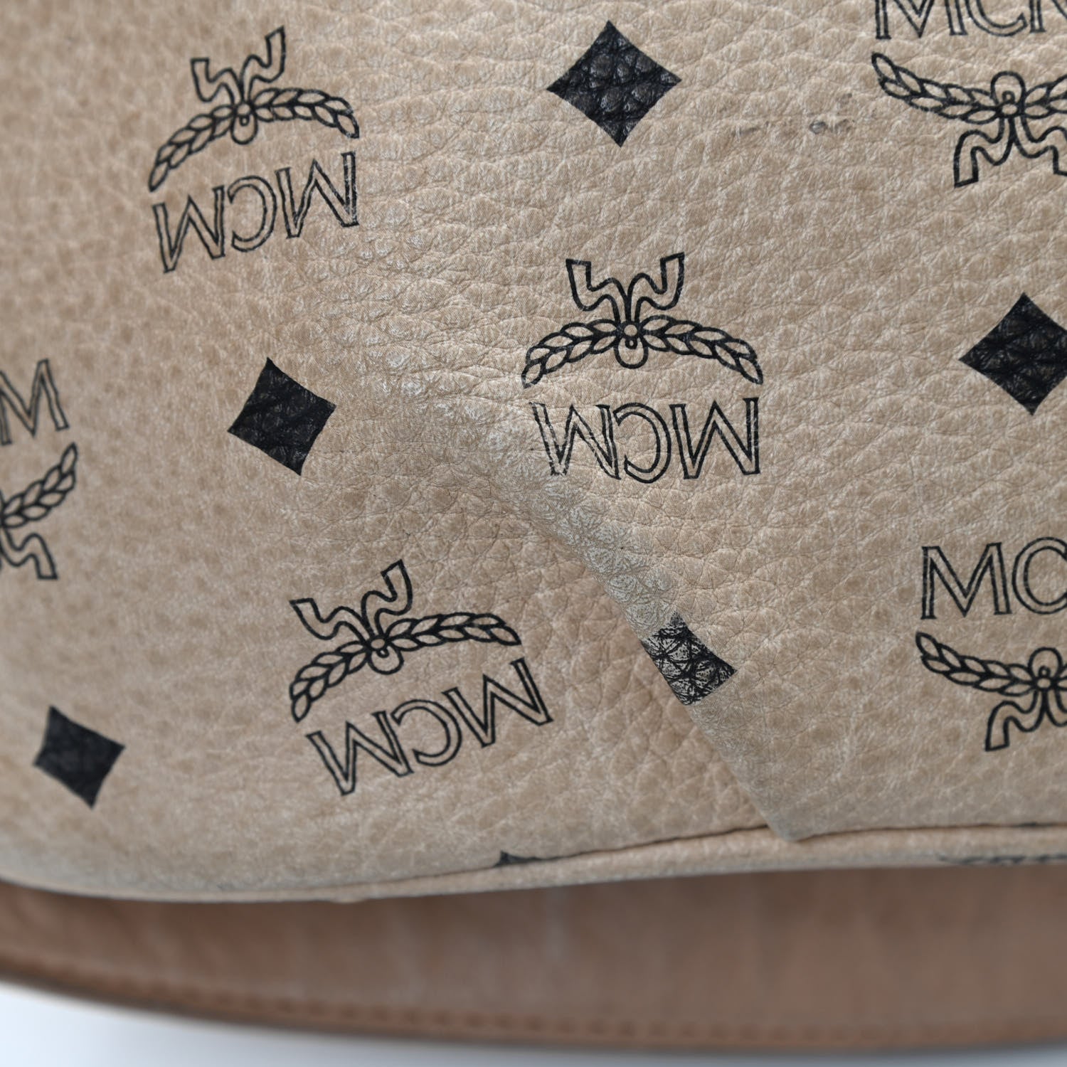 MCM Visetos Hobo Beige 11 of 16