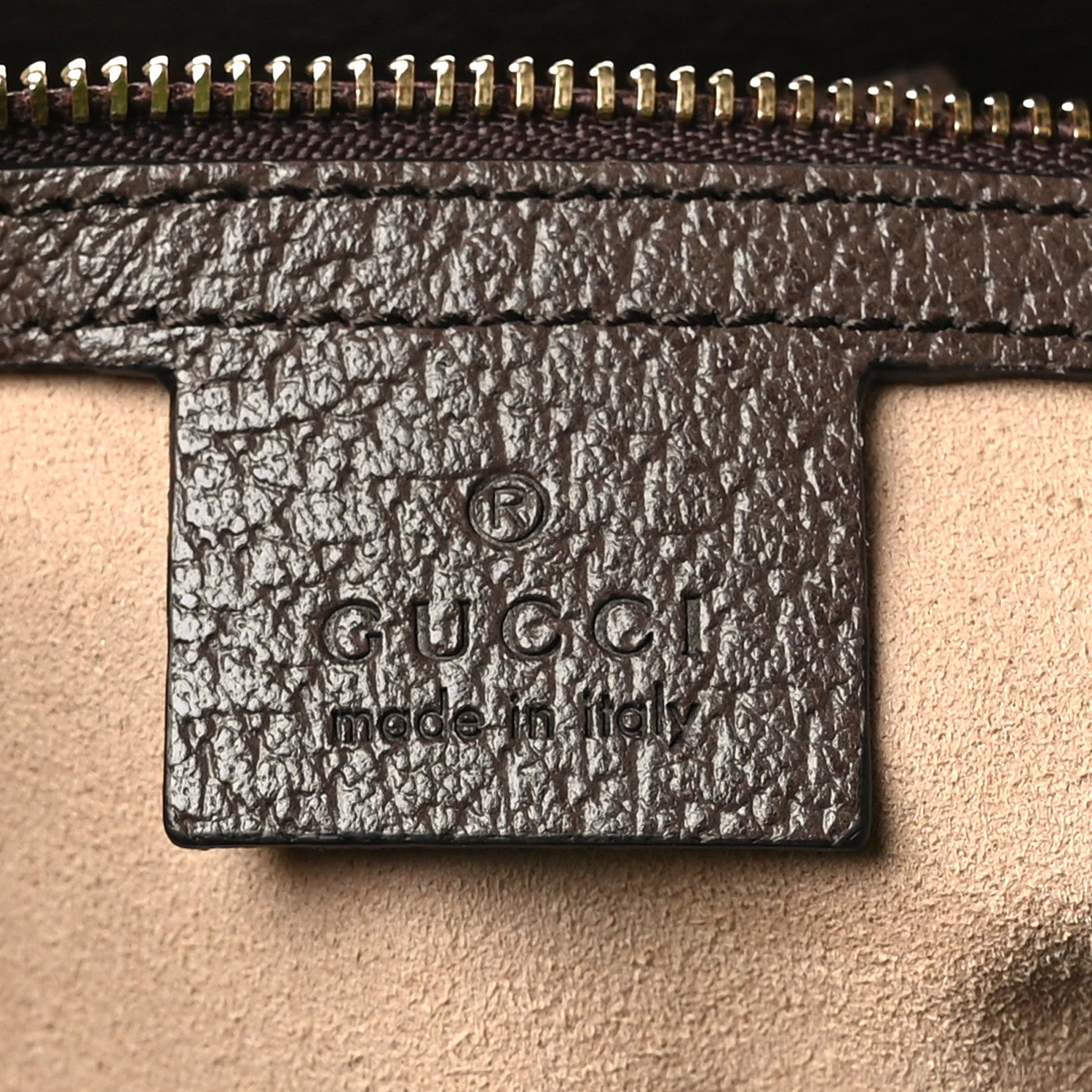 Gucci GG Supreme Monogram Medium Ophidia Shopping Tote Brown 6 of 9