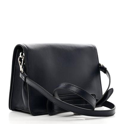 Prada Glace Calf Shoulder Bag Baltico 4 of 10
