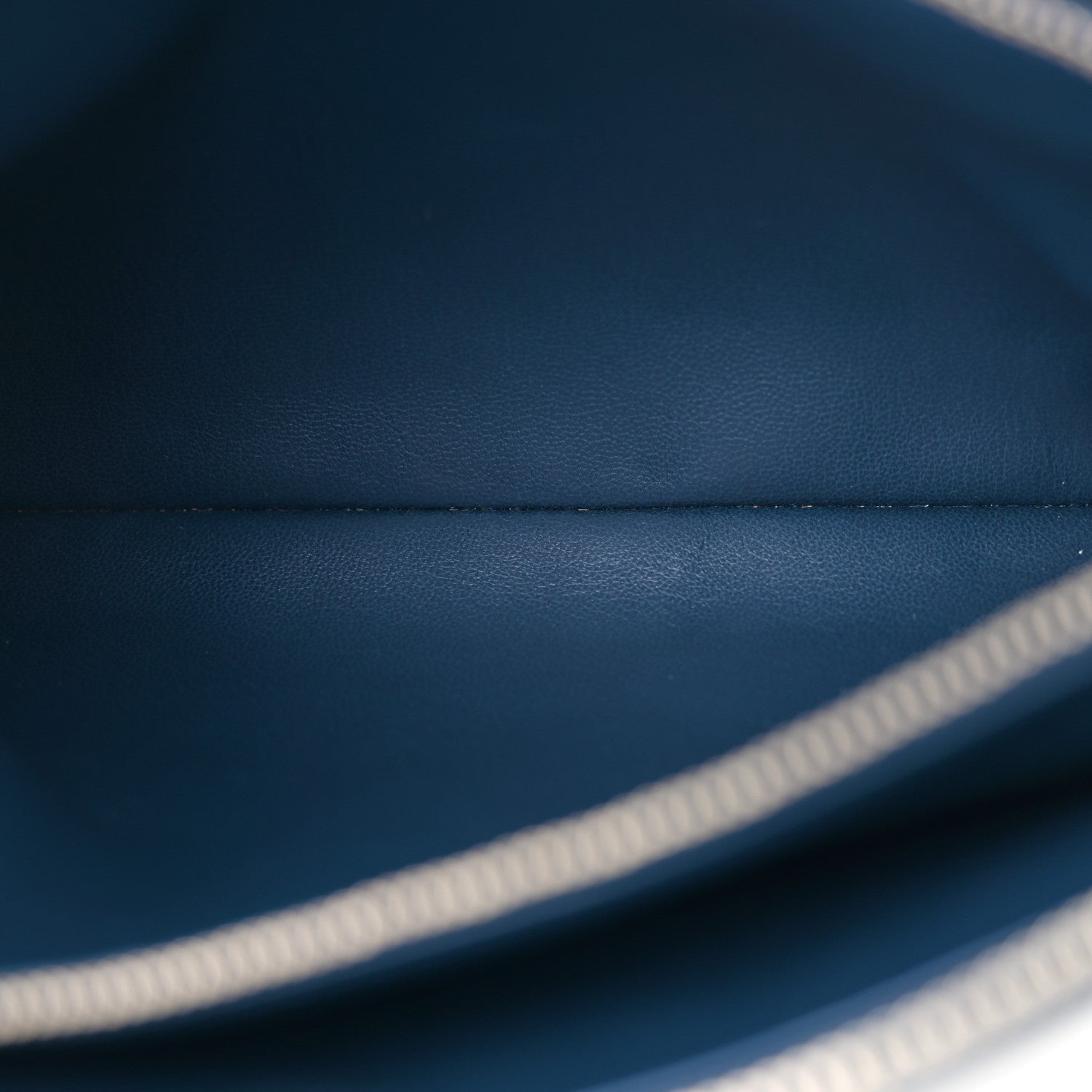 Louis Vuitton Lambskin Embossed Monogram Coussin PM Navy 5 of 9