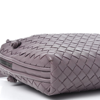 Bottega Veneta Nappa Intrecciato Nodini Crossbody Messenger Violet 5 of 8