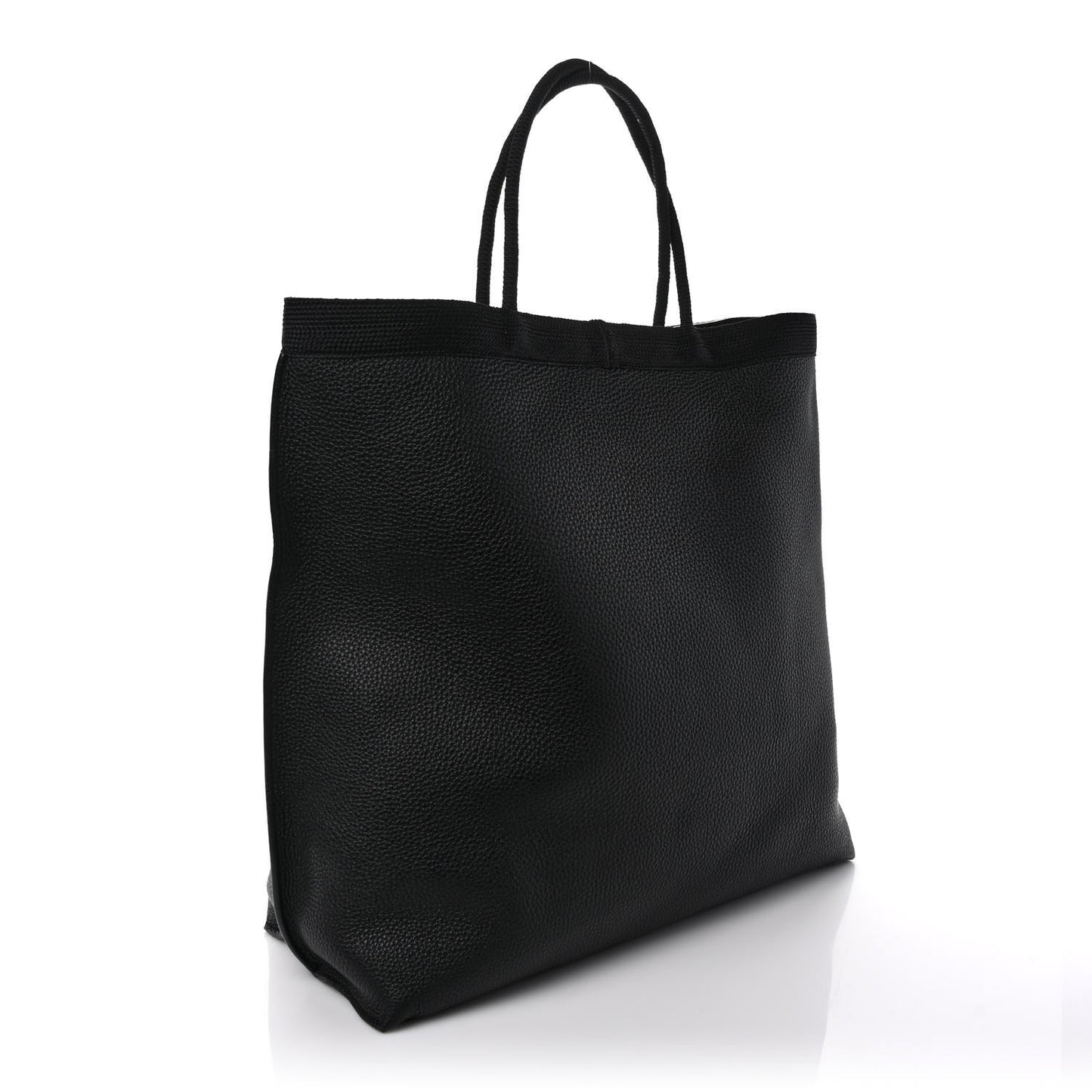 Grained Calfskin Patti Tote Black