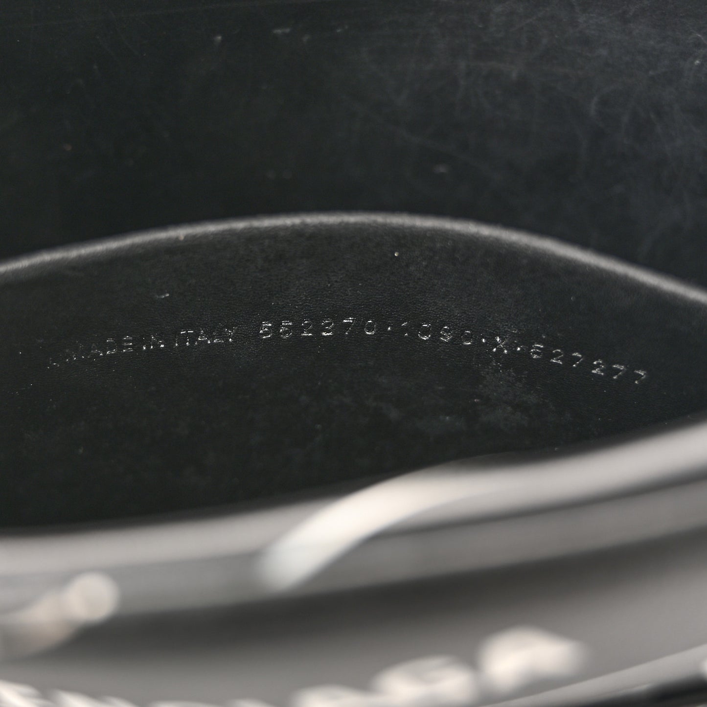 Calfskin Everyday Logo Print S Camera Bag Black