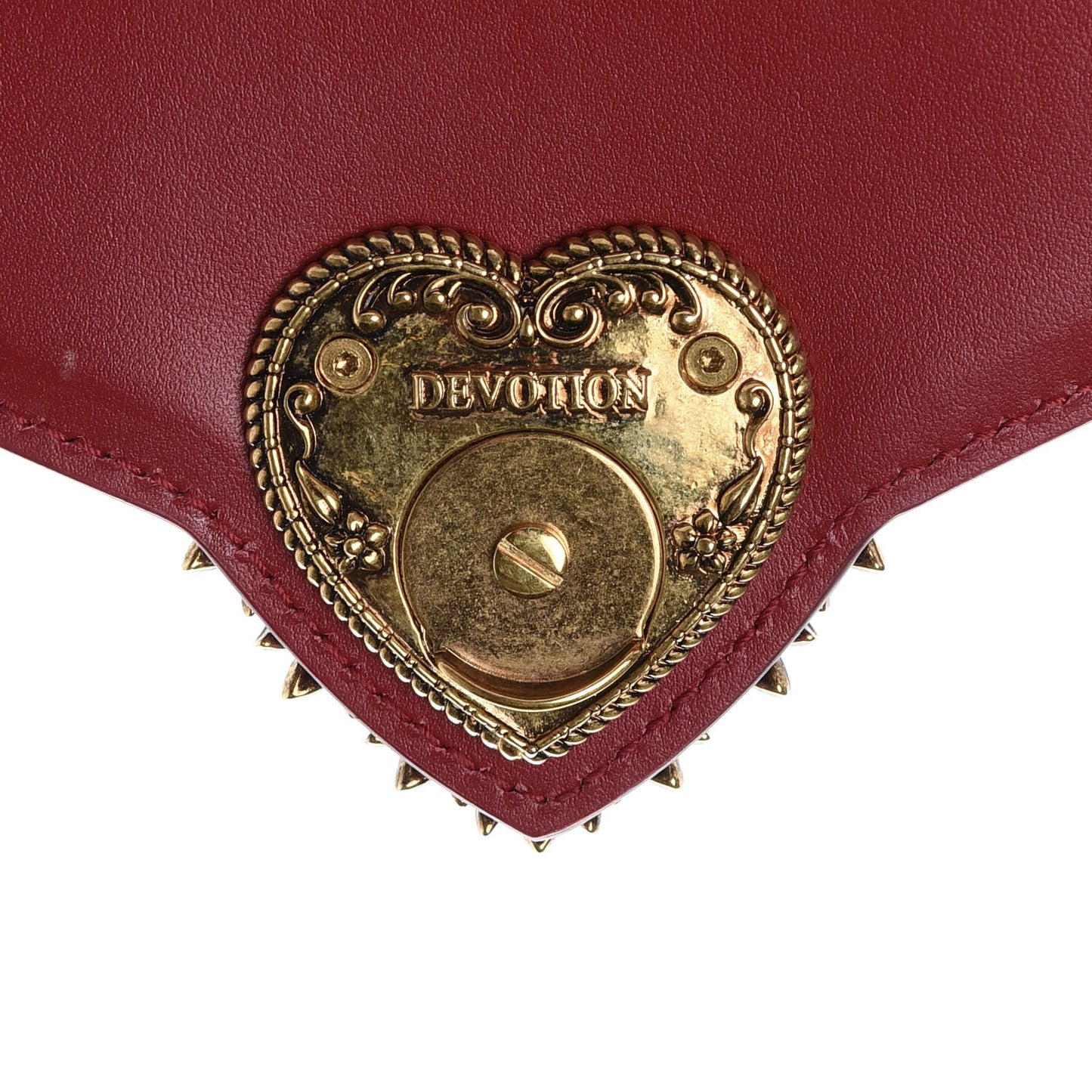 Agnello Vitello Devotion Belt Bag 85 34 Red