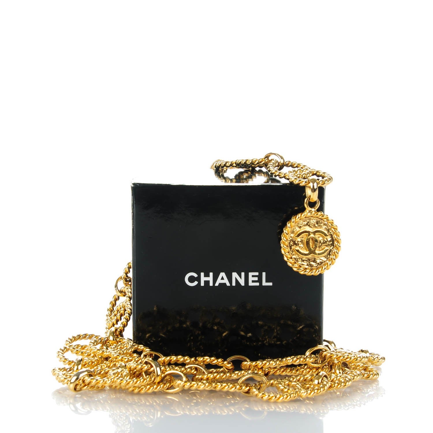 Chanel Chain CC Medallion Belt Gold 6 of 6