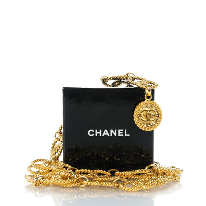 Chanel Chain CC Medallion Belt Gold 6 of 6