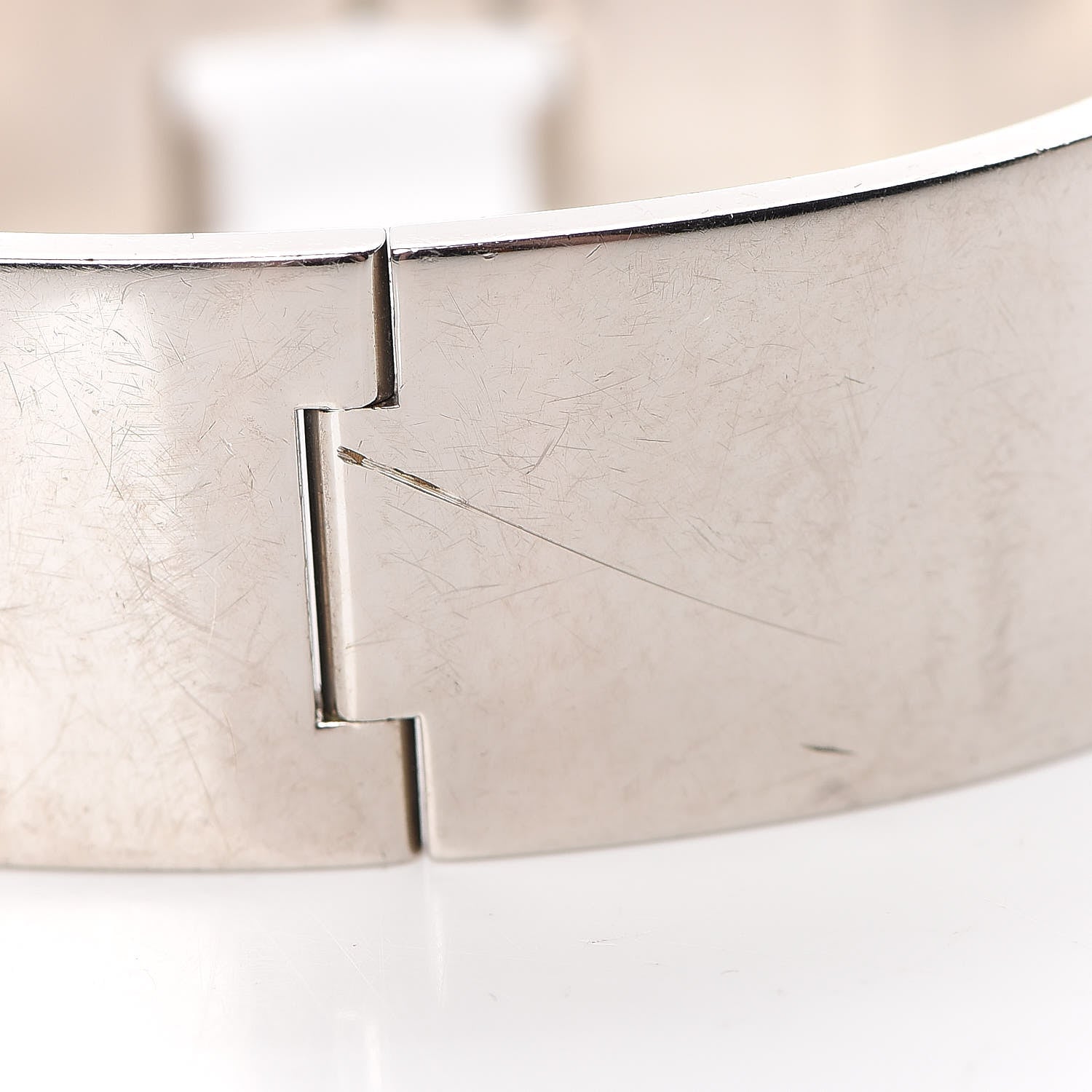 Hermes Enamel Wide Clic Clac H Bracelet GM Black 5 of 6