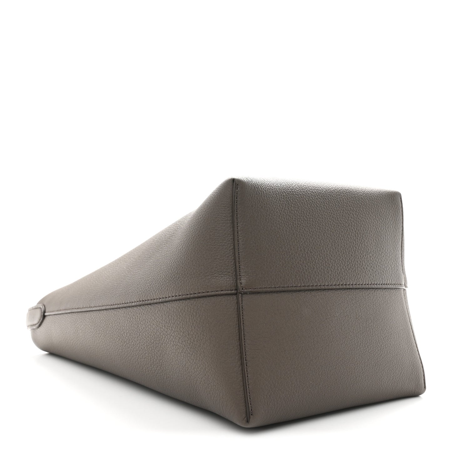 Grained Calfskin Medium N/S Park Tote Taupe