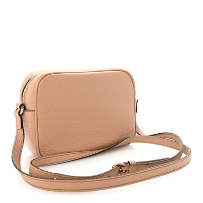 Gucci Pebbled Calfskin Small Soho Disco Bag Rose Beige 3 of 10