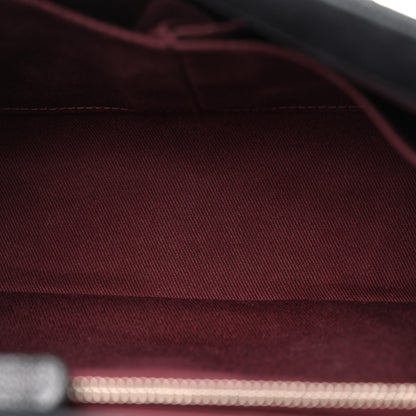 Chanel Caviar Chevron Quilted Small Coco Handle Flap Dark Grey 5 of 14