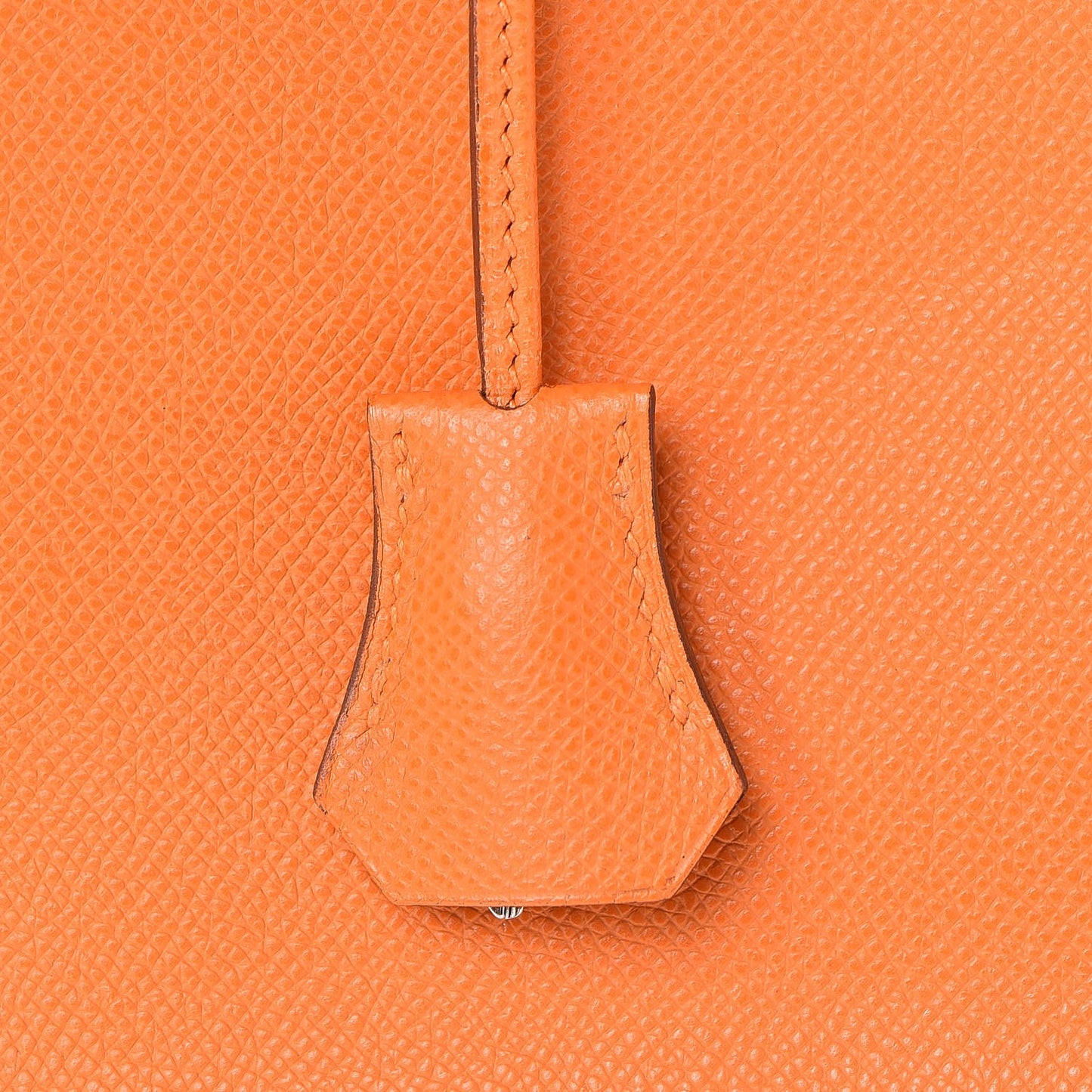 Epsom Birkin 35 Orange