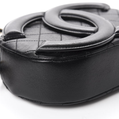Chanel Lambskin Quilted Coco Midnight Camera Case Black 6 of 11