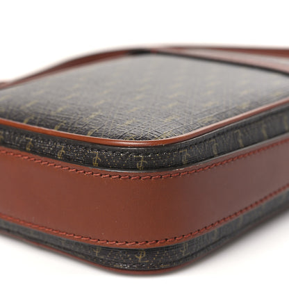 Saint Laurent Canvas Smooth Calfskin Le Monogramme Crossbody Pouch Chestnut 10 of 10