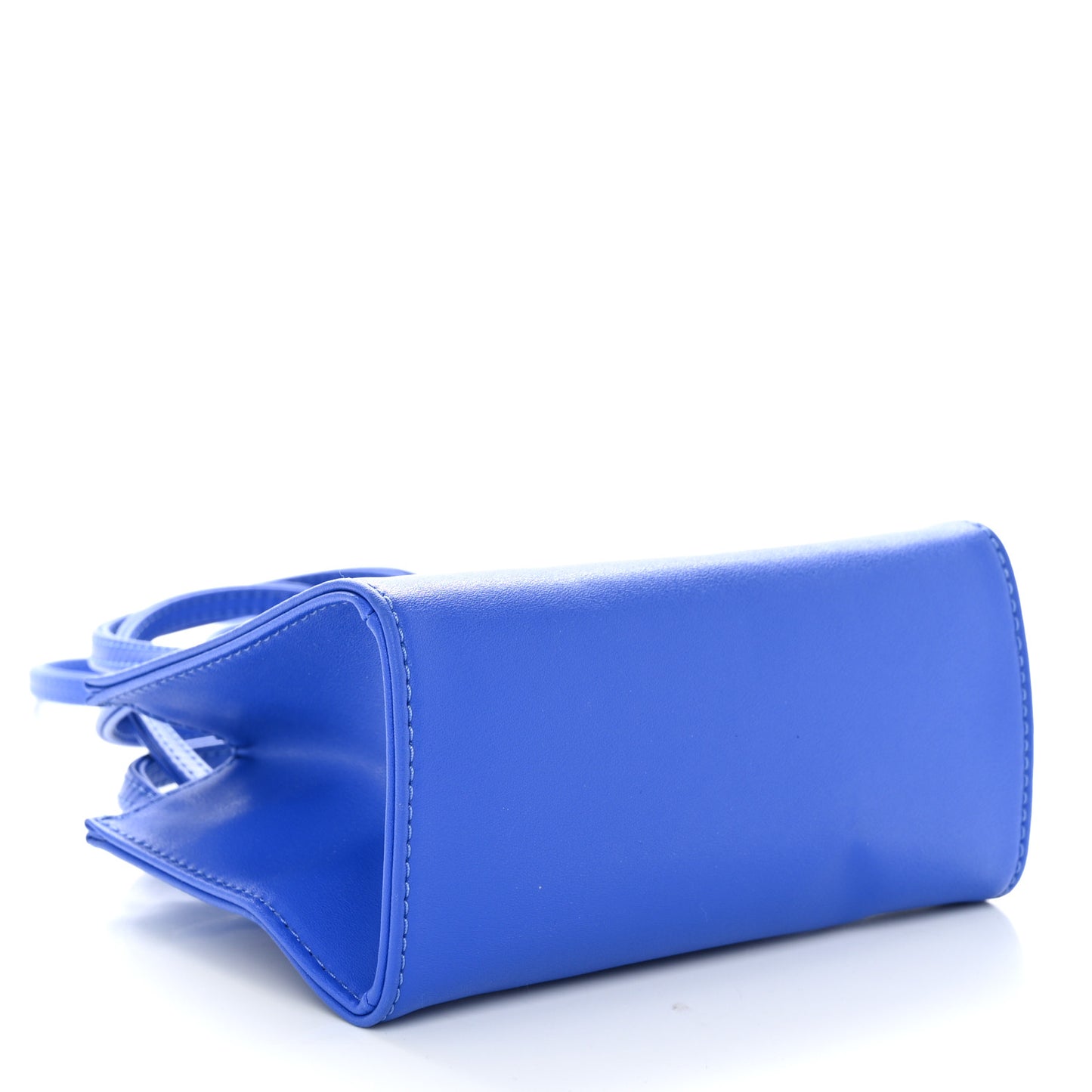 Vegan Leather Small Shopping Bag Painters Tape