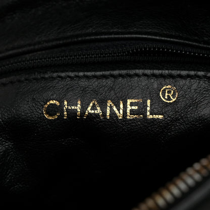 Chanel Lambskin Quilted Camera Case Black 6 of 11