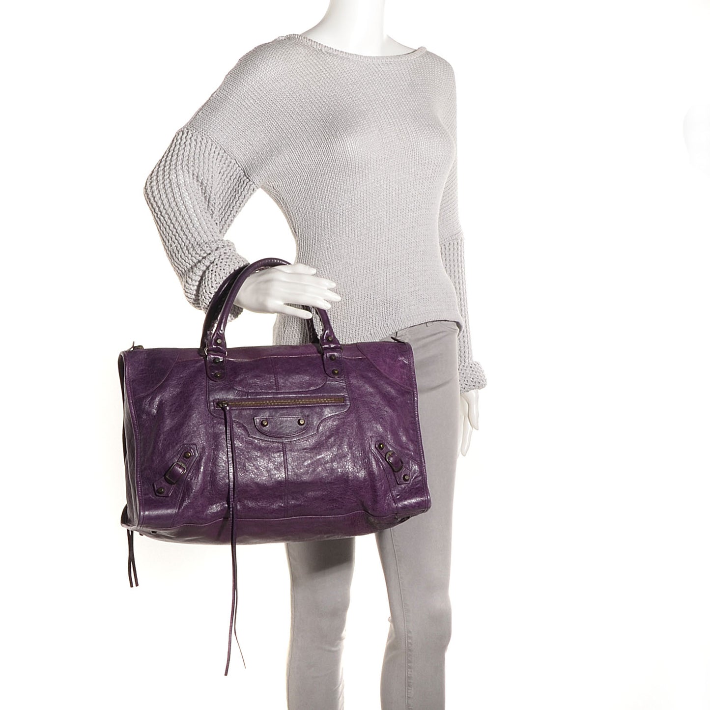 Agneau Classic Hardware Work Raisin