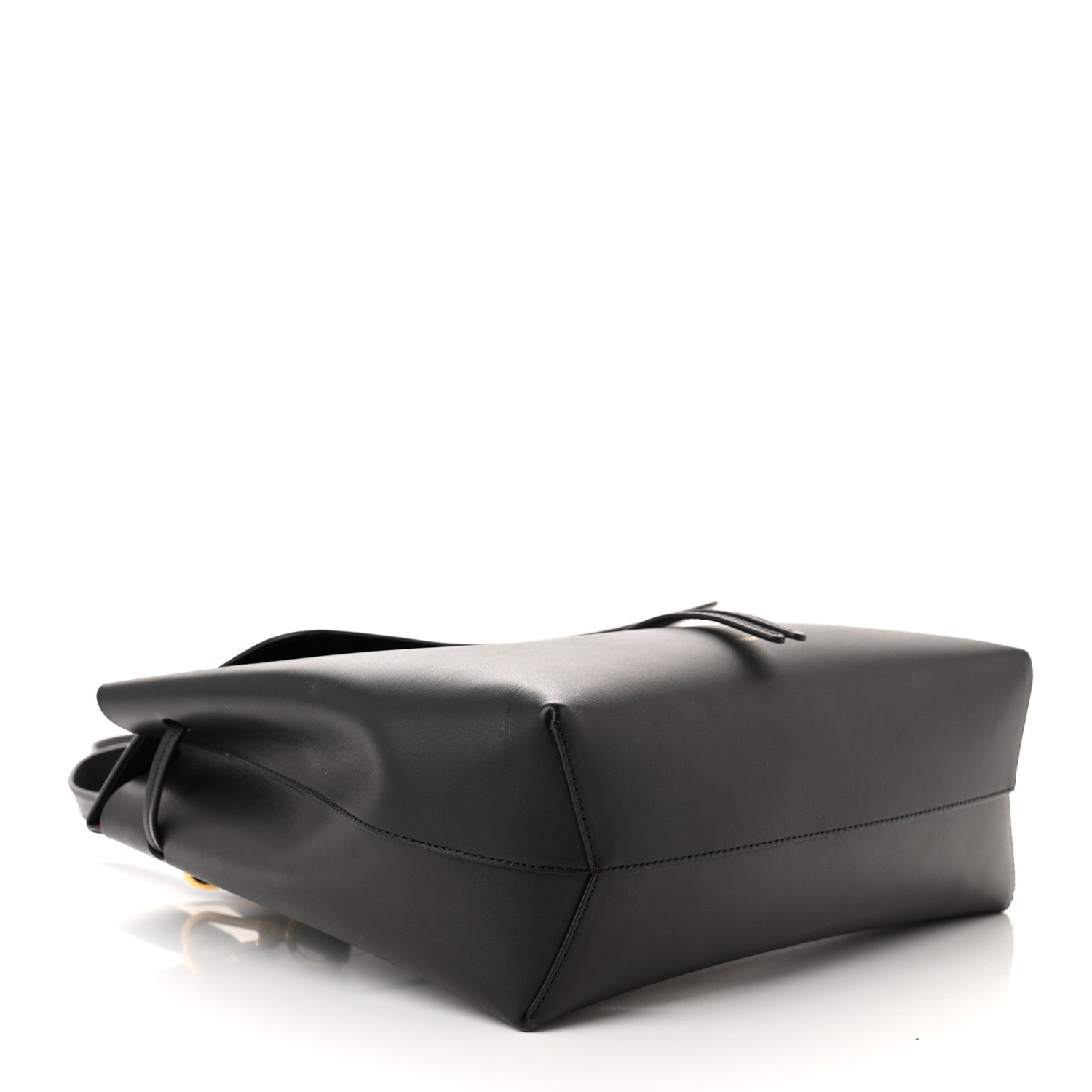 Mansur Gavriel Calfskin Lady Bag Black Flamma 4 of 11