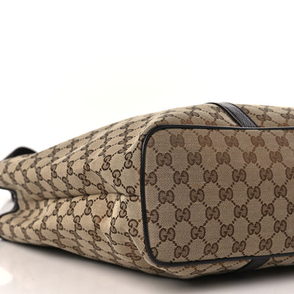 Gucci GG Monogram Large Joy Tote Bag Dark Brown 8 of 9