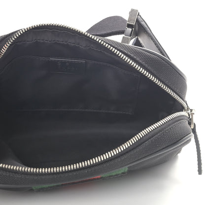Gucci Canvas Web Slim Belt Bag Black 5 of 9