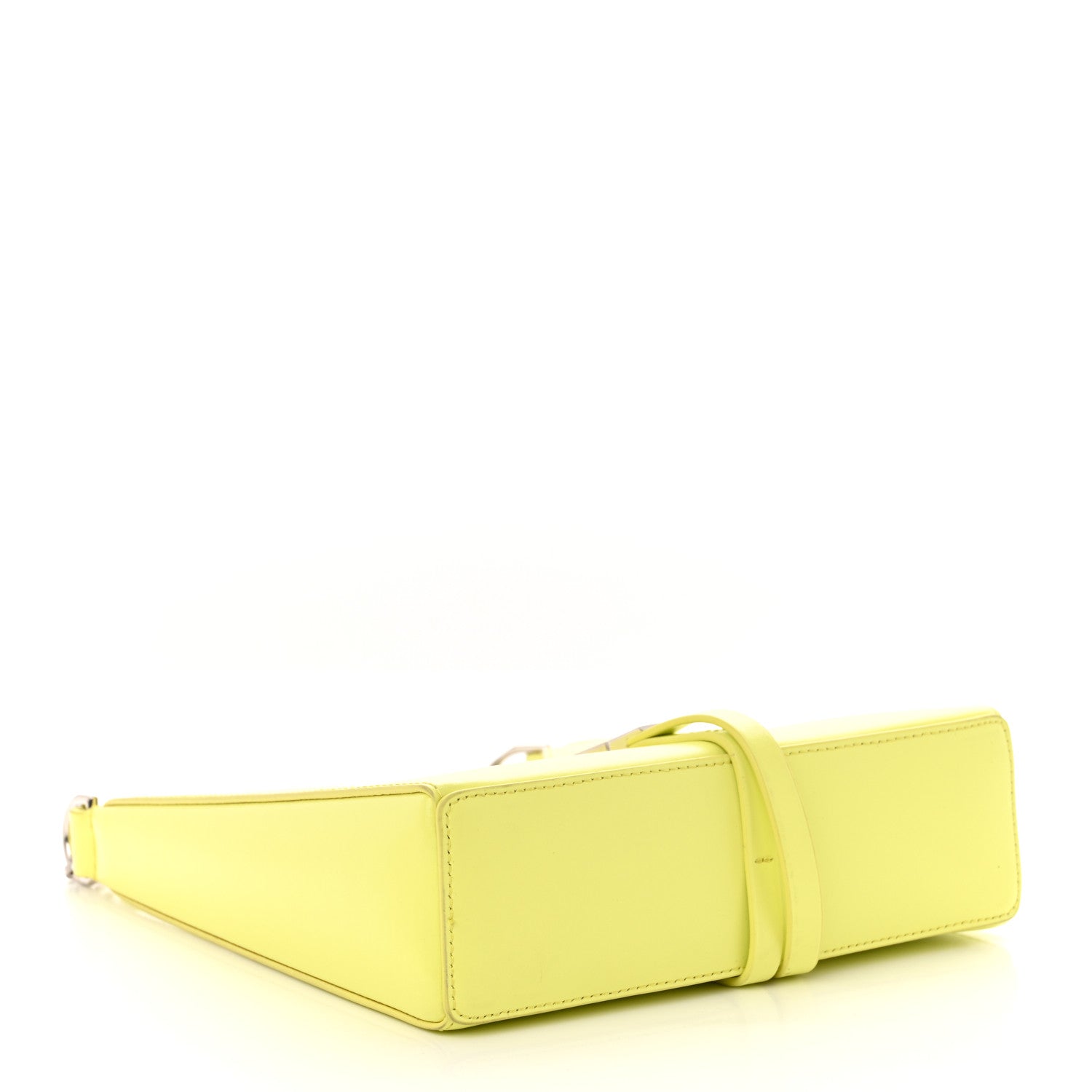 Givenchy Box Calfskin Mini Cut Out Shoulder Bag Neon Yellow 4 of 10