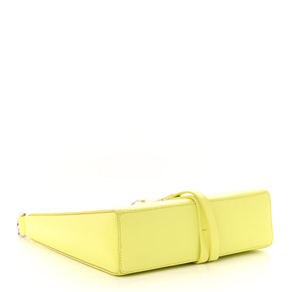 Givenchy Box Calfskin Mini Cut Out Shoulder Bag Neon Yellow 4 of 10