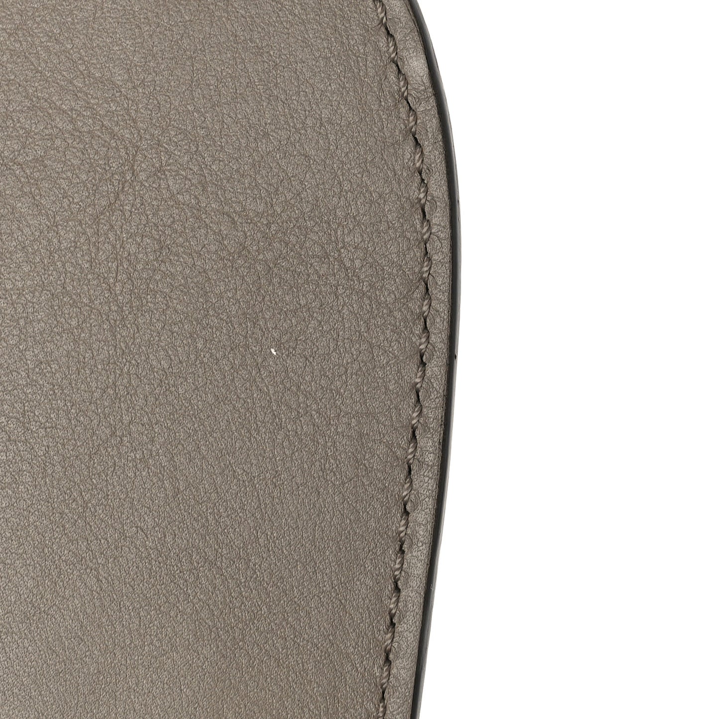 Calfskin Suede Small Nile Bracelet Bag Motty Grey
