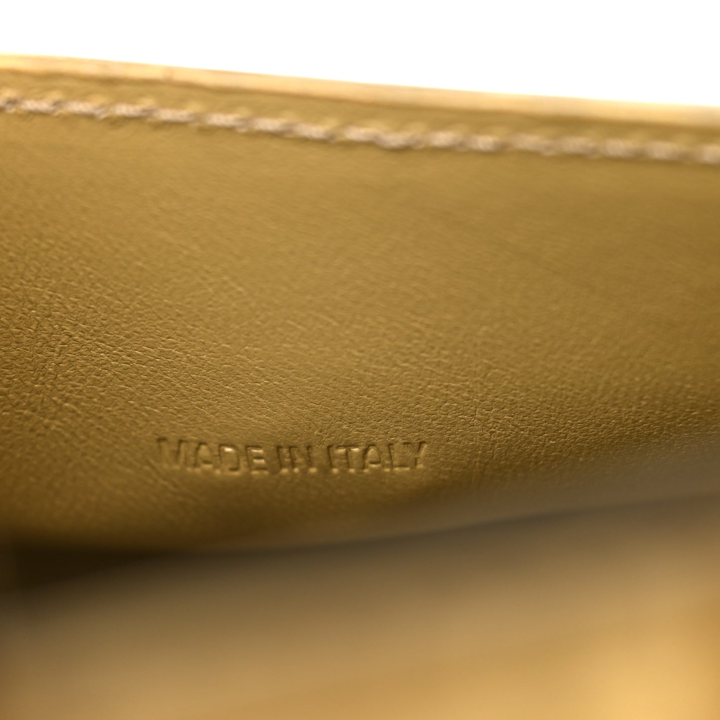 Mirror Calfskin Hourglass Top Handle Bag XS Gold