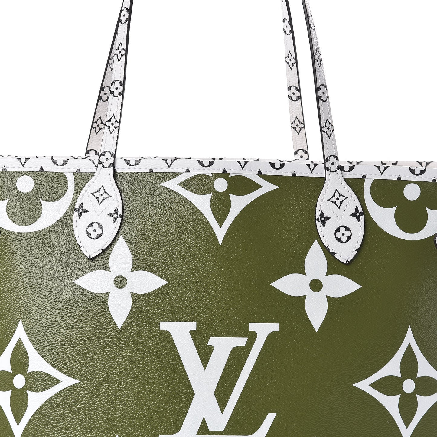 Monogram Giant Neverfull MM Kaki