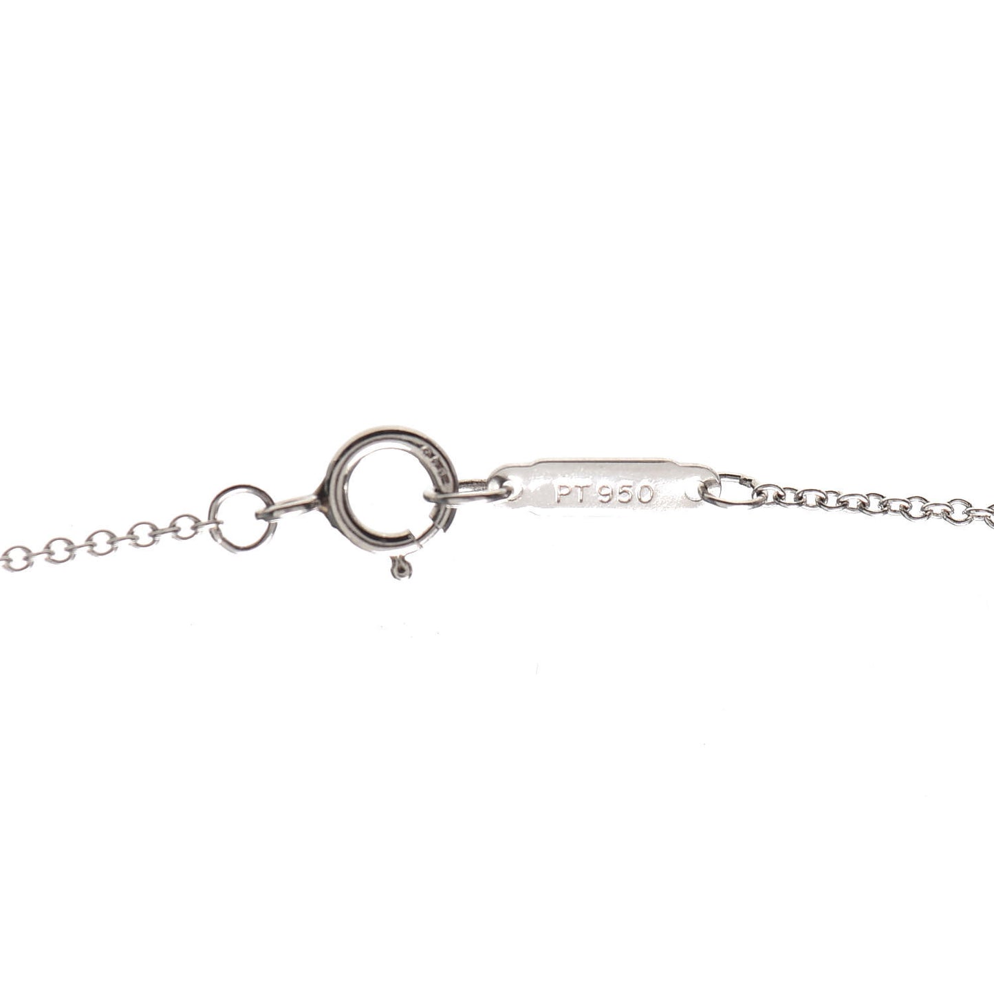 Platinum Diamond Small Jazz Cross Pendant Necklace