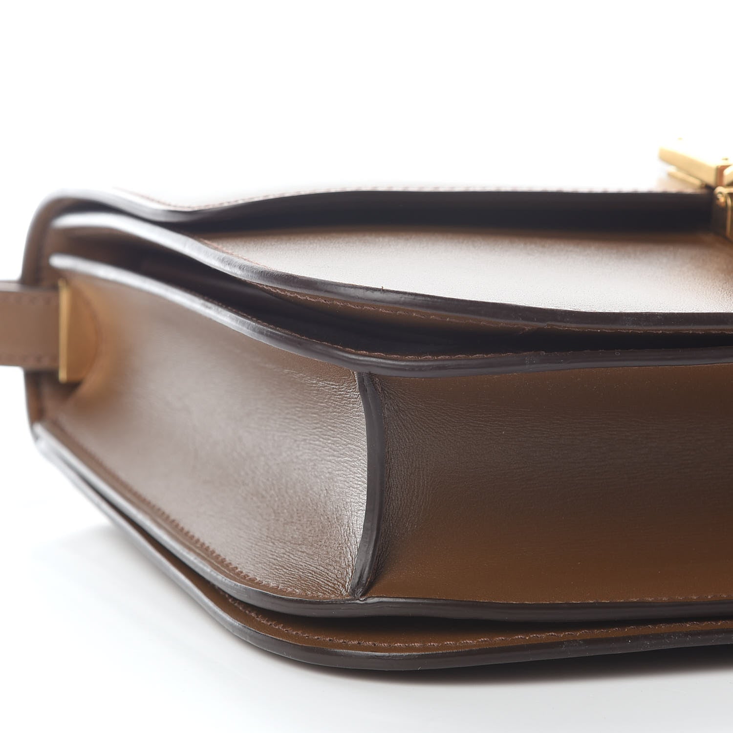 Celine Box Calfskin Medium Classic Box Flap Bag Camel 8 of 9
